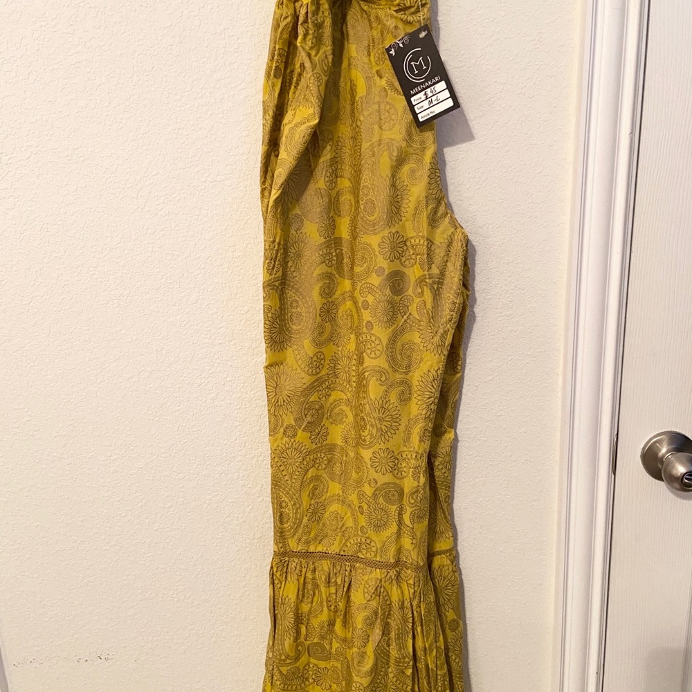 Women/Girls Linen print Gharara pants - Picture 3 of 5